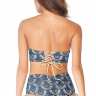 Купальник раздельный бандо с плавками на высокой талии Cosita Linda Dios 07